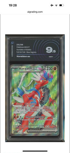 Koraidon 231 198 - ex, scarlatto