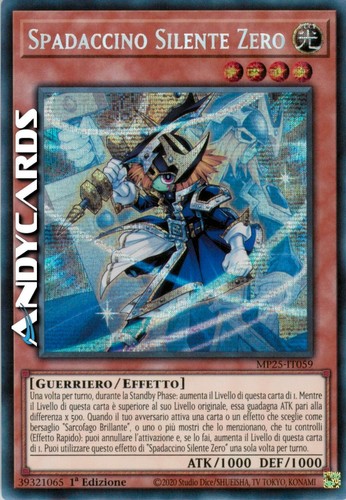 Spadaccino silente zero - silente,