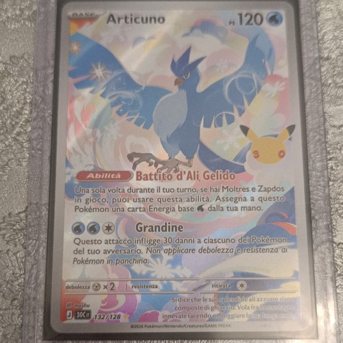 Pokémon articuno 132 - 132/128, ita