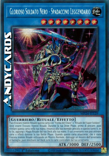 Glorioso soldato nero - glorioso,