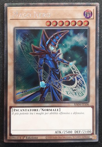 Mago nero rara segreta - rara, platino