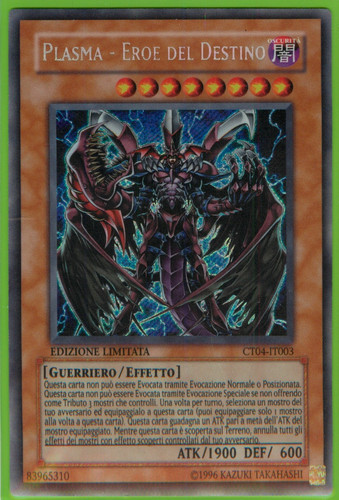 Plasma eroe del destino - del,