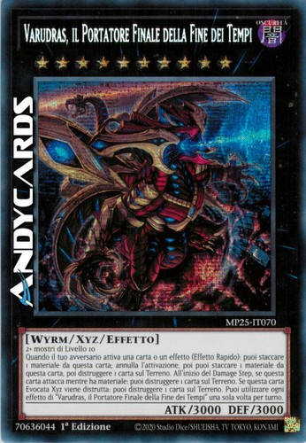 Varudras portatore finale - il,